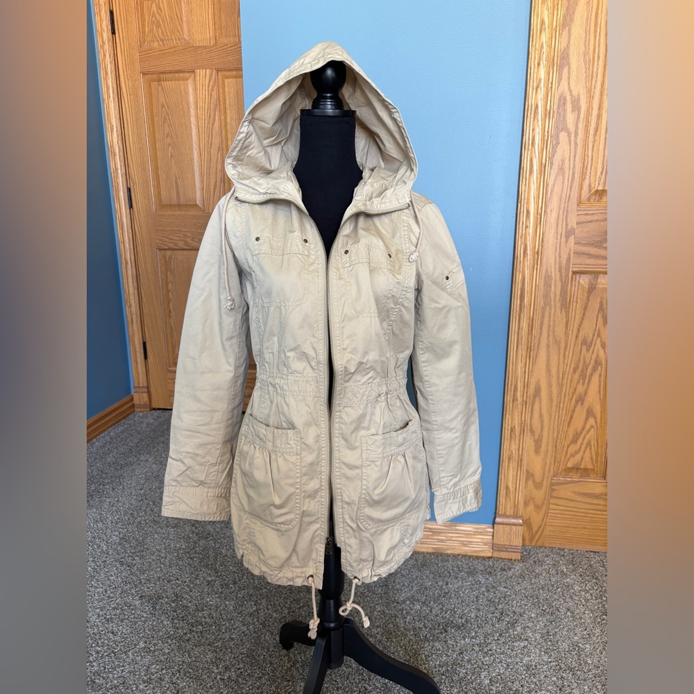 Kenneth Cole Reaction Light Tan Utility Jacket small
